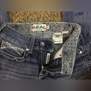 Ariat mid rise bootcut jeans